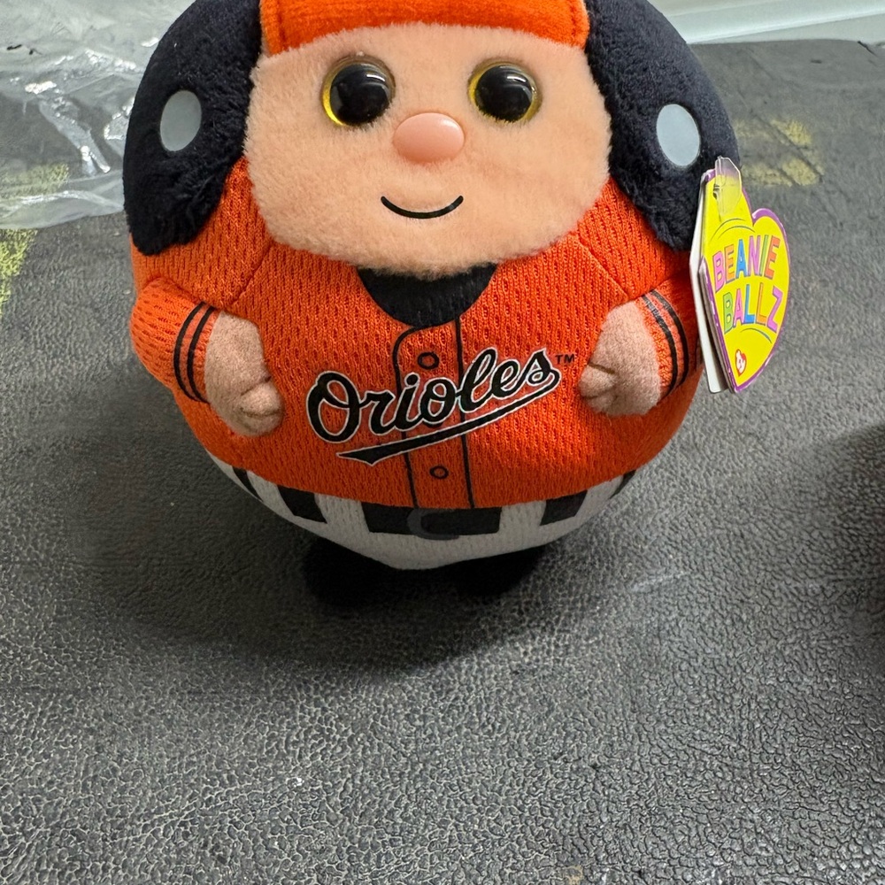 Orioles Plush Toy - Orange and Black